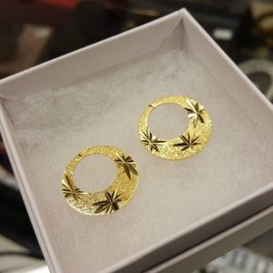 18k Gold Nattiyan Earrings, Nattiya Punjabi Hoops